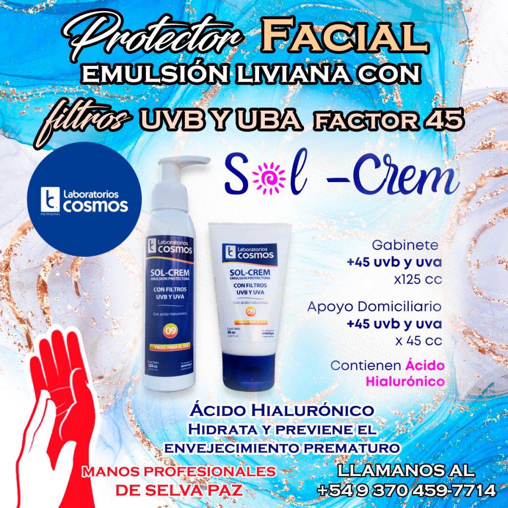 SOL- CREM Protector facial de uso diario