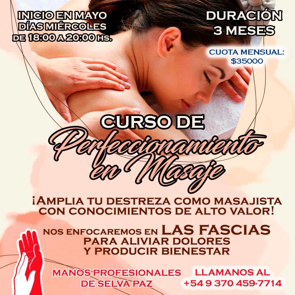 Perfeccionamiento en Masaje